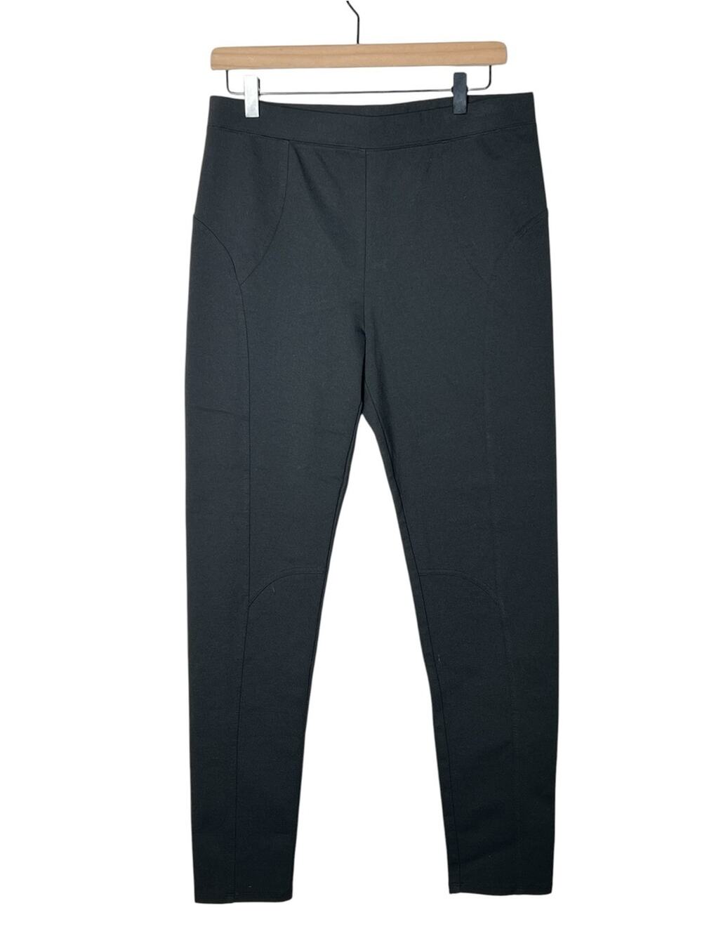 BCBGeneration black elastic waist legging pants size large L B86
